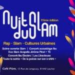 Les Nuits du Slam avec Jérôme Pinel & Ibu 6