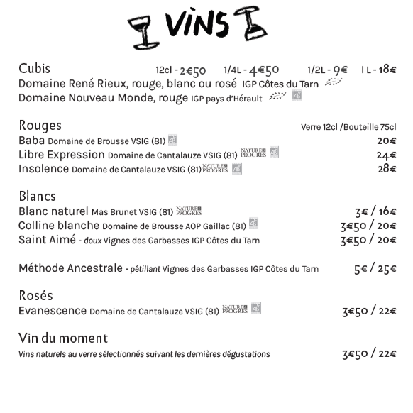 LA CARTE 5